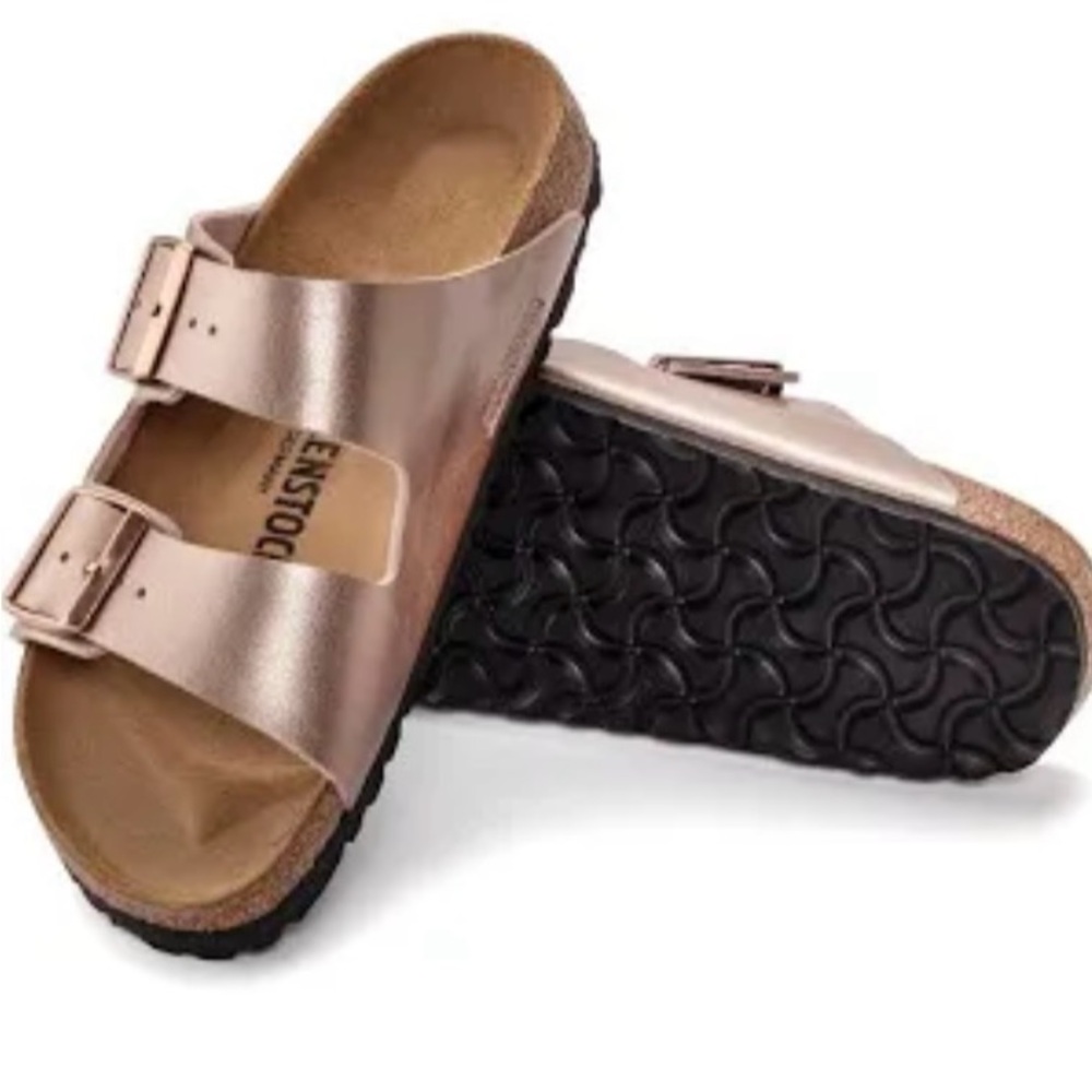 Arizona Birkenstock Copper Size 37. New with box.